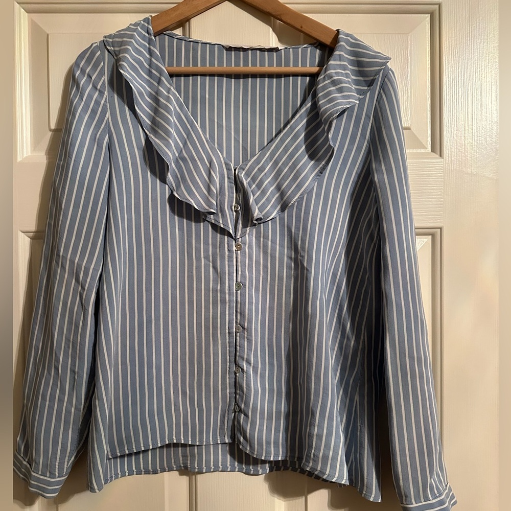 Zara Striped Blouse